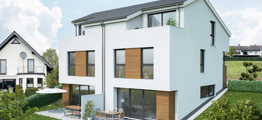 KSK-Immobilien hat zwei Architektenhäuser in Königswinter vermittelt