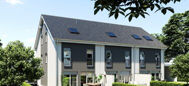 KSK-Immobilien hat zwei Doppelhaushälften und drei Reihenhäuser in Sankt Augustin vermittelt