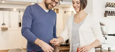 Gesund, einfach und lecker: Familien-Küche im Alstertal Einkaufszentrum mit den Kochbuch-Autoren Sarah Schocke und Alexander Dölle