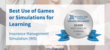 TOPSIM gewinnt Silber bei den Brandon Hall Group Excellence Awards
