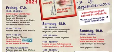 Literaturtage in Kaltenkirchen mit Schülerwettbewerb