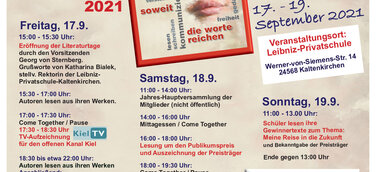 Literaturtage in Kaltenkirchen mit Schülerwettbewerb