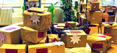 Gropius Passagen verlosen einzigartigen Adventskalender für eine Neuköllner Kita-Gruppe