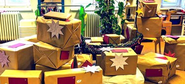 Gropius Passagen verlosen einzigartigen Adventskalender für eine Neuköllner Kita-Gruppe