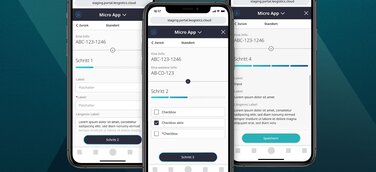 leogistics bietet No-Code-Editor für Logistik-Apps