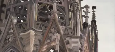 Merzhausen im Dezember - Almut Quaas: Freiburger Münster Bilder - artisse e.V.