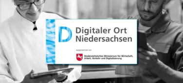 Plakette Digitaler Ort Niedersachsen für Checklisten-App