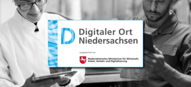 Plakette Digitaler Ort Niedersachsen für Checklisten-App