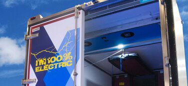 BlueSeal Luftschleier im Elektrofahrzeug