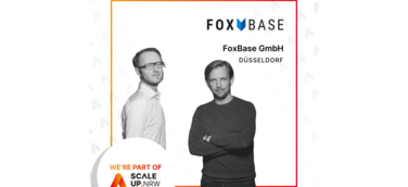 FoxBase als Top Startup in NRW ausgewählt