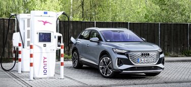 Höhere Ladeleistung und erweiterte Online-Funktionen für den Audi Q4 e-tron
