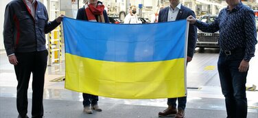 Ein Zeichen für Frieden: Schweigeminute für Ukraine-Krieg bei Audi in Ingolstadt