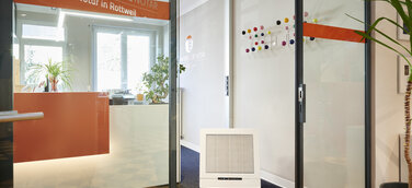 Eingangsbereich zum Notariat Schulze in Rottweil