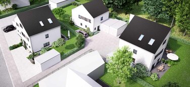 Neubauprojekt der KSK-Immobilien GmbH in Odenthal.
