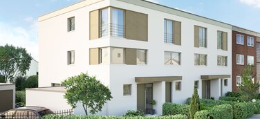 Neubauprojekt der KSK-Immobilien GmbH in Köln-Worringen.