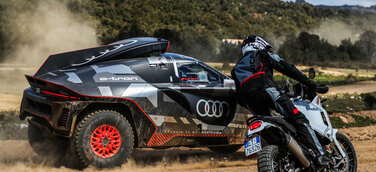 Doppelte Premiere: Audi und Ducati begeistern bei Offroad-Event