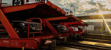 Vom Lkw auf die Bahn: Audi stellt die Anlieferung der Batteriemodule für Brüssel um