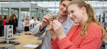 Blick hinter die Kulissen: Tag der Ausbildung bei Audi am 16. Juli