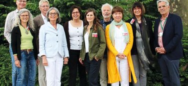 Referenten beim Symposion "Im Zentrum der Liebe"