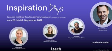 „Sei das Vorbild, das du dir einst selbst gewünscht hast“ – Unter diesem Motto sprechen Lena Gercke, Manuel Neuer, Diana zur Löwen und viele mehr bei teech zu tausenden Jugendlichen.