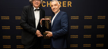 Mit seinem Vortrag „Das Reaktionsprogramm des Menschen“ holte der Danndorfer Business-Coach den Excellence Award, verliehen von Speaker-Ikone Hermann Scherer.