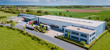 Luftaufnahme Werksgebäude SAMCO2