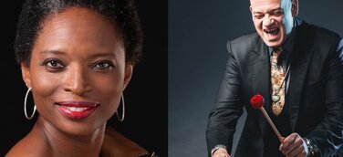 US-Sängerin Titilayo Adedokun begleitet das Ullrich & Breinschmid-Quintett