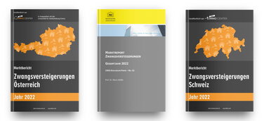 Zwangsversteigerungen 2022: Studien für Deutschland, Österreich und der Schweiz