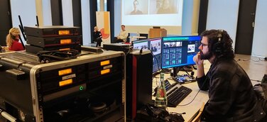 Hybrides Live Streaming Uni Düsseldorf