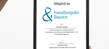 Wir sind stolzes Mitglied im Familienpakt Bayern