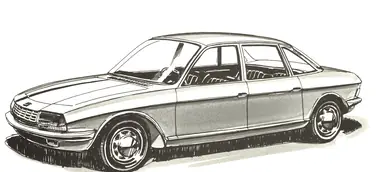 Designzeichnung des NSU Ro 80