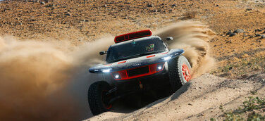 Dakar-Test Saudi-Arabien, Mai 2023 Audi RS Q e-tron