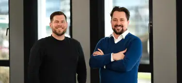 Die beiden Gründer Steffen Braun und Christian Ternai