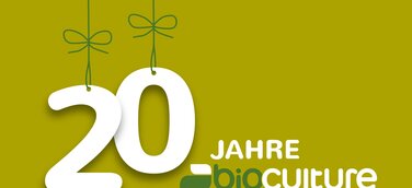 20-jähriges Jubiläum bioculture 