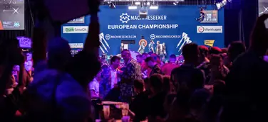 Werktuigen unter den Sponsoren der Machineseeker European Darts Championship 2023