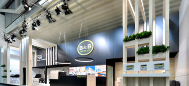Messestand B&B Hotels, Messe Expo Real, Messebauer ISINGERMERZ
