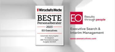 Personalberater-Index 2023: WirtschaftsWoche bestätigt EO Executives erneut als führende Personalberatung