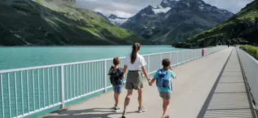 Sommer mit Kindern in den Bergen