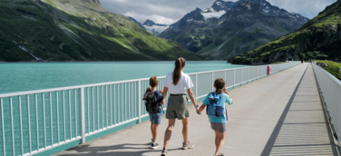 Sommer mit Kindern in den Bergen
