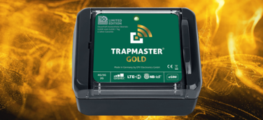 Jubiläumsmodell Fallenmelder TRAPMASTER Gold