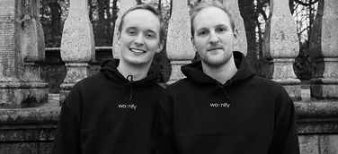 (von links: F. Kemnitz, Berater und M. Dias Faria, Gründer)