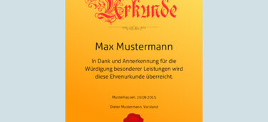 Online Urkunden-Designer 