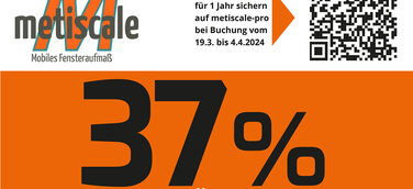 metiscale Messerabatt zur Fensterbau Frontale 2024
