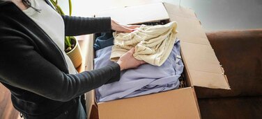 Altkleider abgeben über klimaneutralen deutschlandweiten Versand