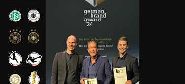 comevis erhält 2 Awards für das DFB Soundbranding beim German Brand Award