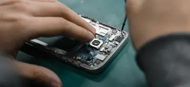 Reparatur eines Smartphones