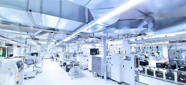 Swissbit Fertigungshalle