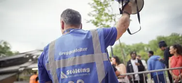  1.300 Sicherheitskräfte waren pro Spiel in Gelsenkirchen und Düsseldorf im Einsatz.