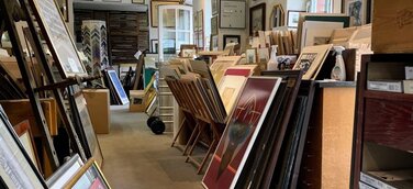 Rahmen und Grafik Haenle