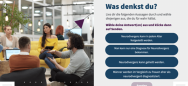 Interaktiv und unterhaltsam baut der Kurs Vorurteile ab und vermittelt Grundwissen